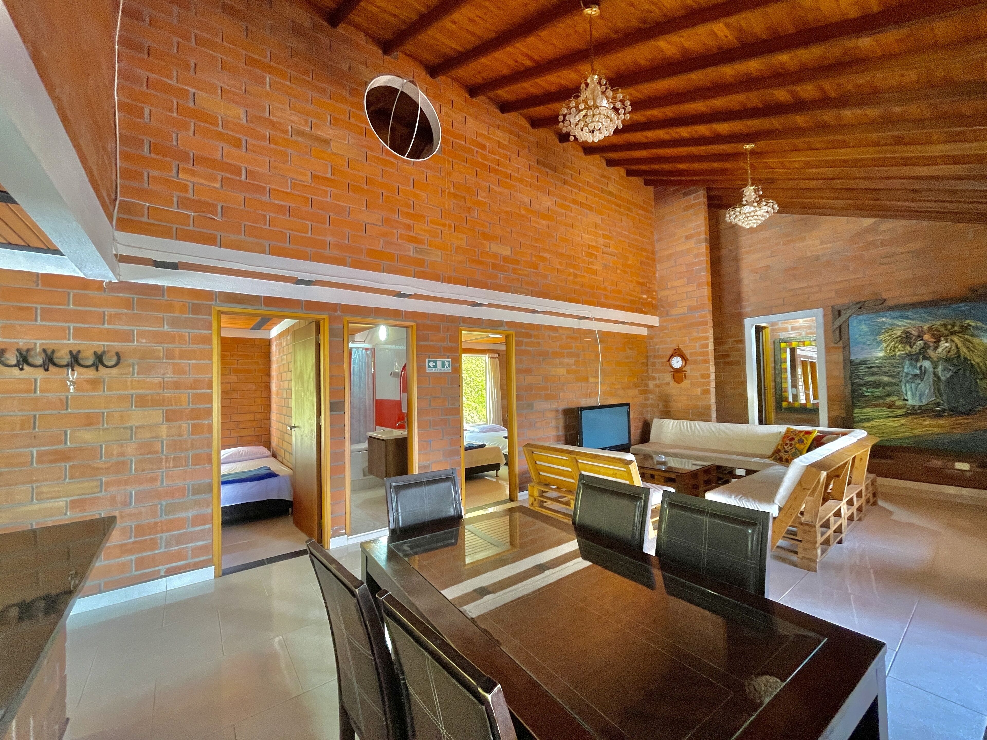 Villa with spectacular view of the Peñol in Guatapé