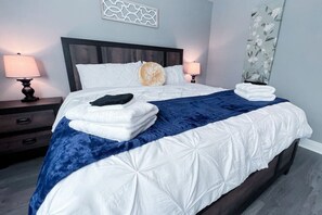 2 bedrooms, desk, iron/ironing board, free WiFi