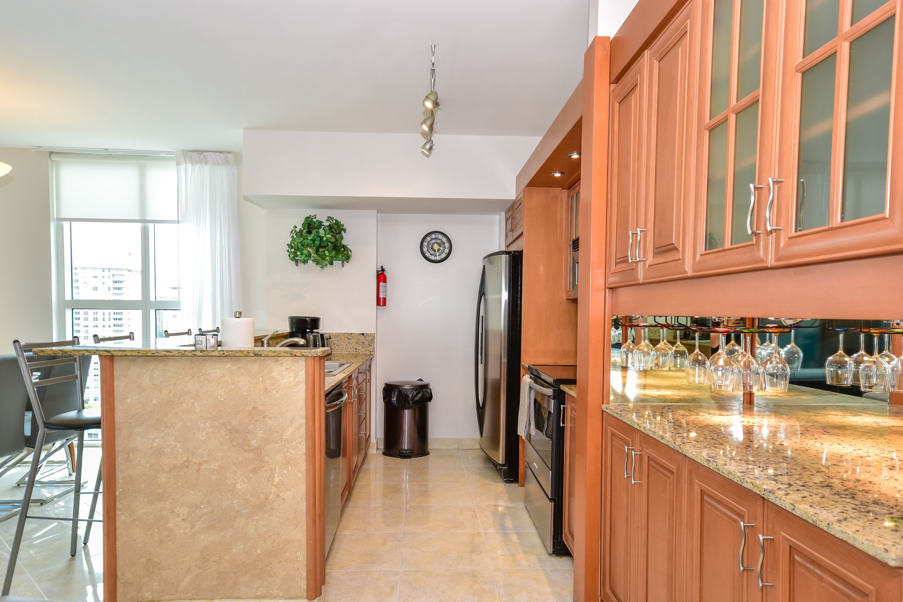 stunning penthouse steps from the ocean