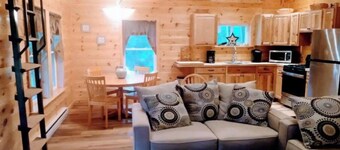 Located in the Finger Lakes a cabin in the country w/ trails & fishing 
