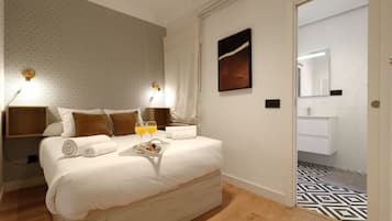 1 dormitorio, tabla de planchar con plancha, wifi gratis y ropa de cama