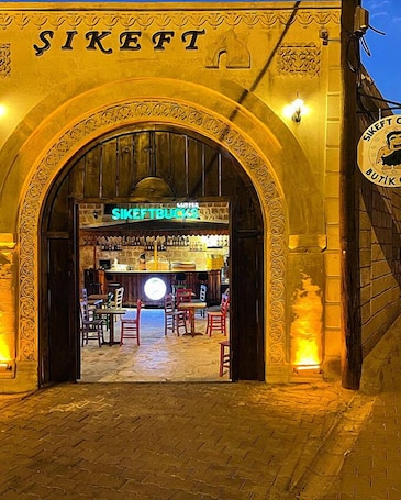 Fachada de la propiedad