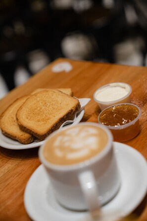 Free daily full breakfast