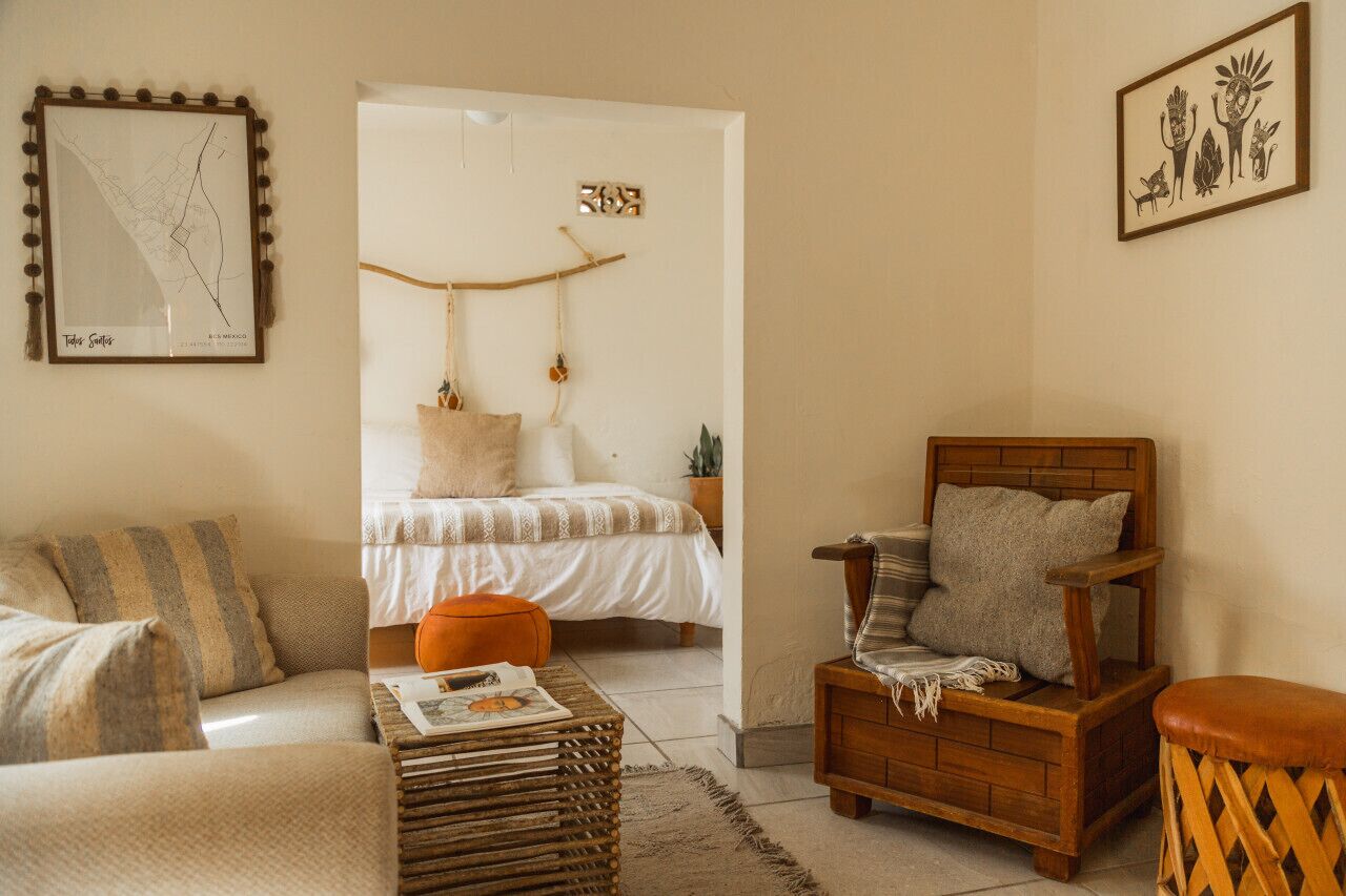 Casita 2 · Cien Palmas- Authentic Mexican Casita 2 -Downtown