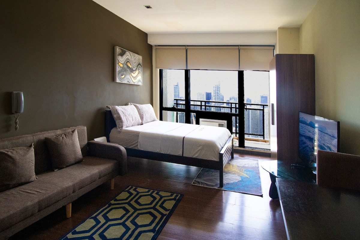 Studio Deluxe, balcon, vue ville