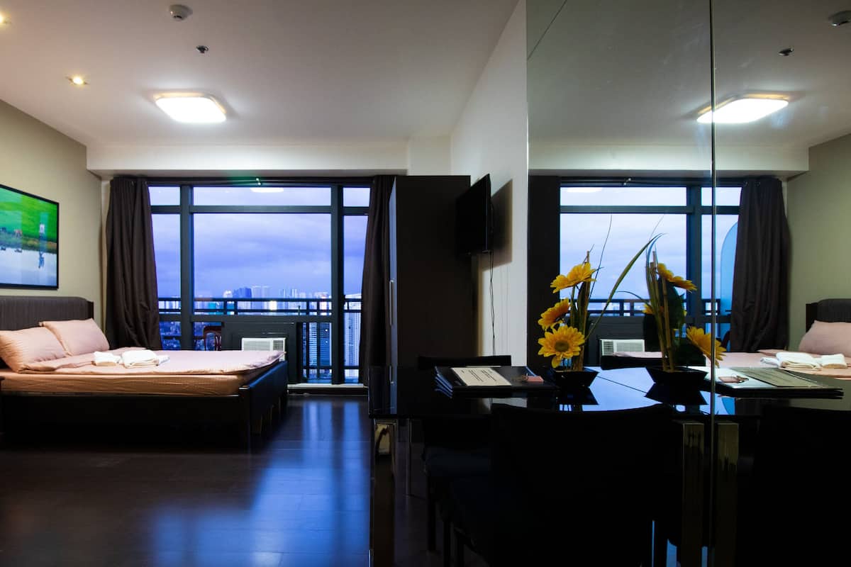 Studio Deluxe, balcon, vue ville
