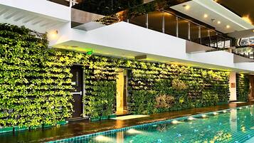 3 indoor pools