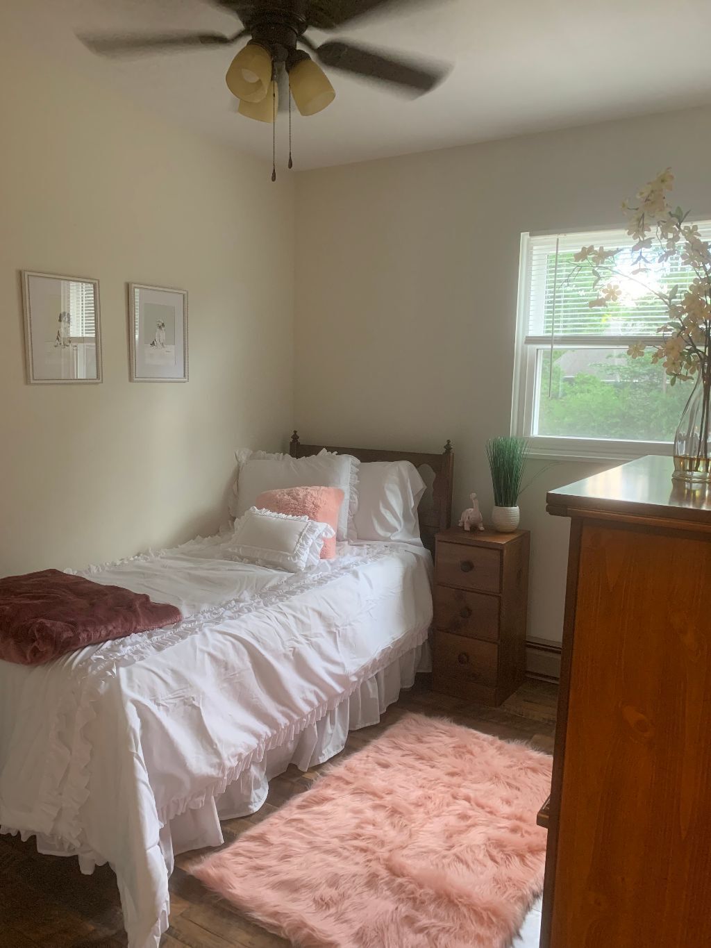 friendly area, walking distance to town- great location !