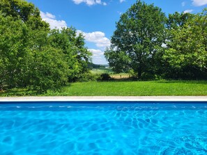 屋外プール、温水プール