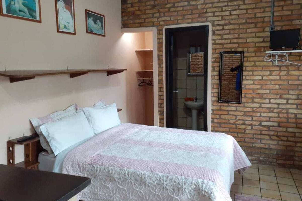 Desk, laptop workspace, iron/ironing board, free WiFi