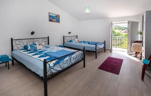 2 chambres, lit de bébé portatif, accès au Wi-Fi (inclus)