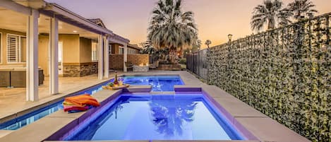 Ulkouima-allas, lämmitetty uima-allas