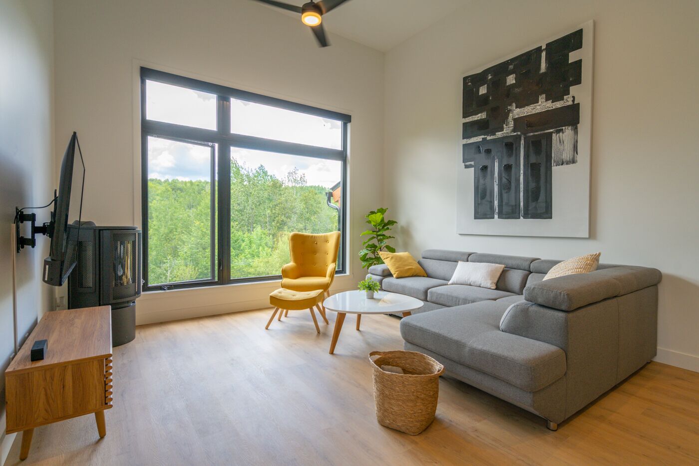 ⭐️Halte 4 Saisons - condo in nature in Orford - only 5 min from the mountain!