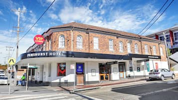 Facciata della struttura