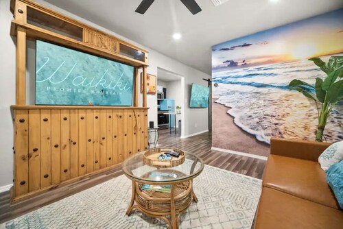 Waikiki Villa 8min-Downtown. Secluded w fire pit