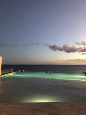 Terrace/patio - Deluxe Aparment Whit Beach & Ocean View (Playa del Carmen)