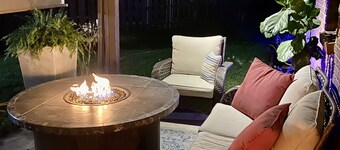 Elegant Three Bedroom Home with Patio and Fireplace