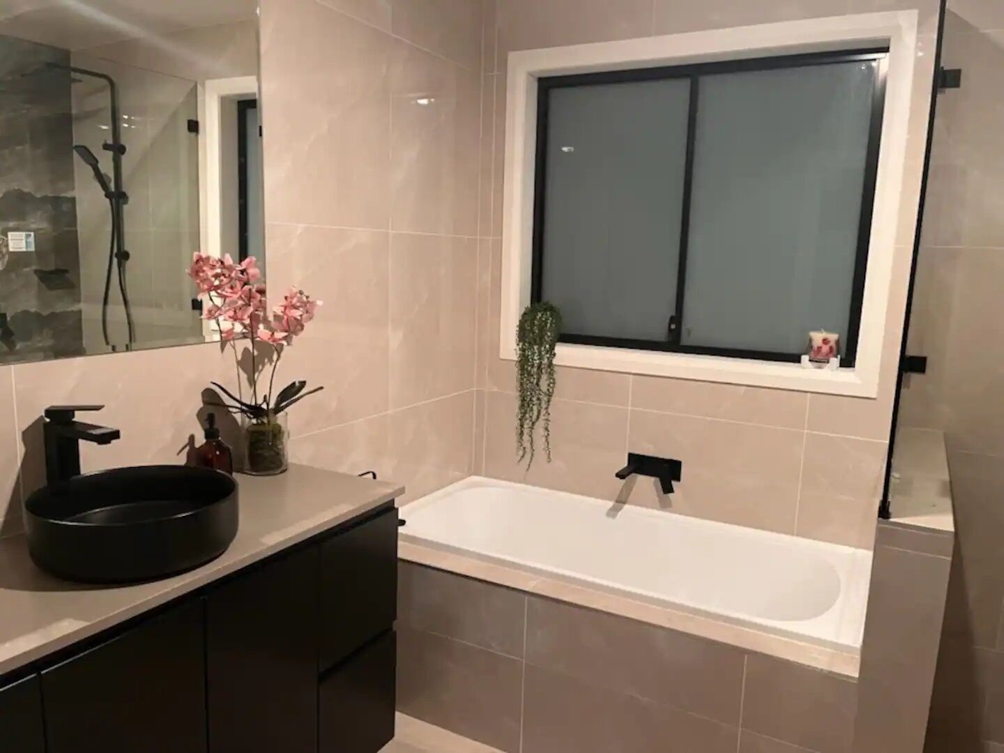 Quality acreage home kangaroos in the front yard!