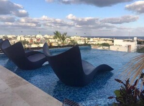 Outdoor pool - Wanderfull Martina Studio near 5th av (Playa del Carmen)