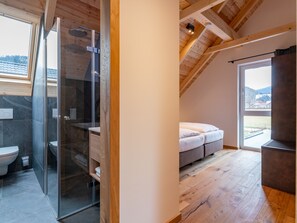 Shower - Luxurious chalet with sauna and carport (Kreischberg)