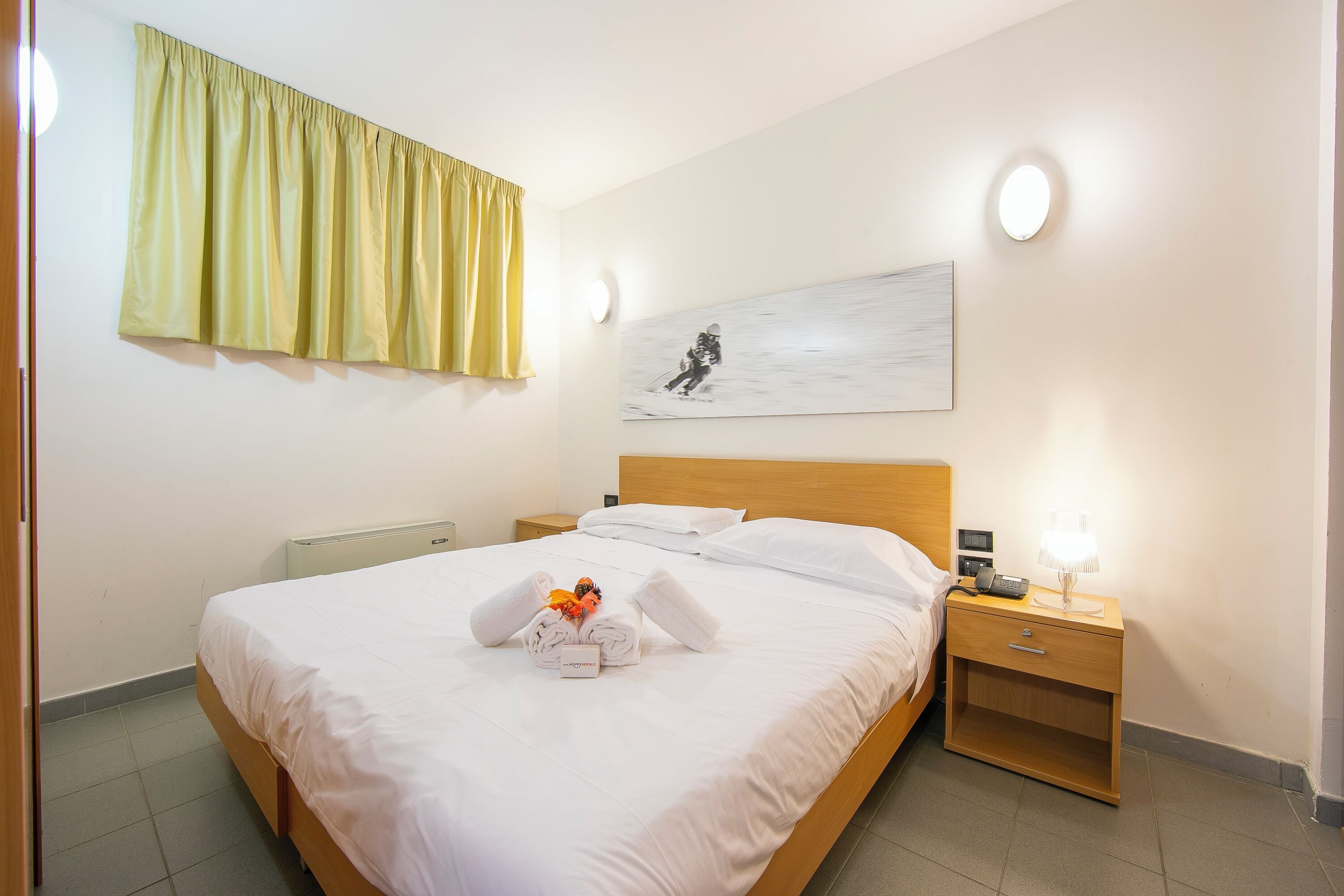 家庭公寓, 多间卧室 (Teleo 105 Ski In - Ski Out 50m) | 1 多间卧室、床单