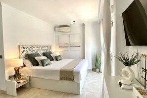 2 makuuhuonetta, silitysrauta/-lauta, vauvan matkasänky, Wi-Fi