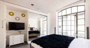 2 bedrooms, iron/ironing board, travel crib, WiFi