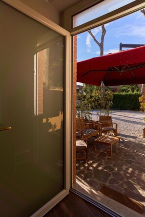 Habitació familiar, vistes al jardí | Vista des de l'habitació