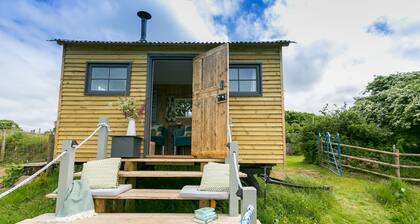 Ynys Hideout - a dog that sleeps 2 guests in 1 bedroom