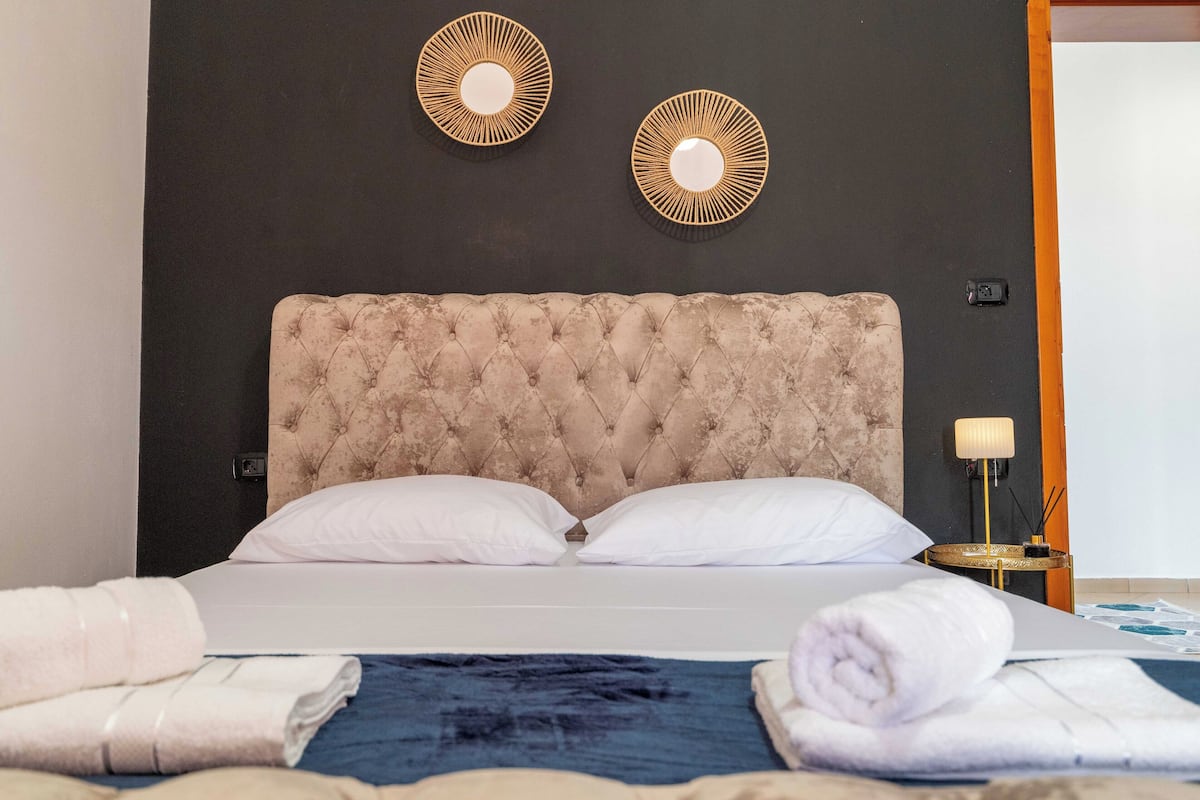 Chambre Double, vue mer | Bureau, Wi-Fi gratuit, draps fournis