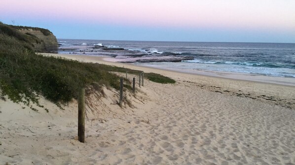 Beach nearby