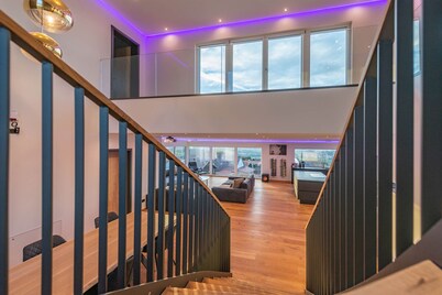 Modern villa with whirlpool and home theater