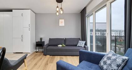 Modern Studio on Jagodno | Balcony and Parking