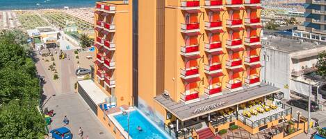 Façade de l’hébergement