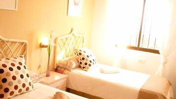 3 habitaciones, wifi gratis y ropa de cama