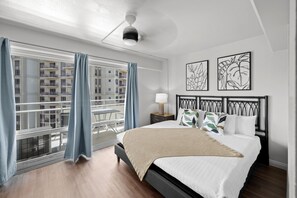 2 bedrooms, iron/ironing board, free WiFi, bed sheets