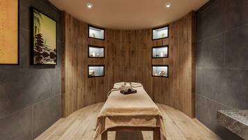 Un sauna, baño turco, baño turco/hammam, tratamientos corporales
