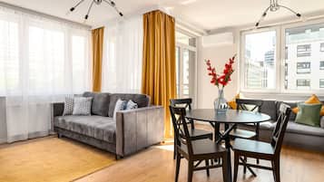 Apartment B1429 | Cortinas opacas y sistema de insonorización