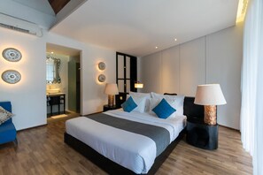 วิลล่า, 2 ห้องนอน | 1 ห้องนอน, ตู้นิรภัยในห้องพัก, เตารีด/โต๊ะรีดผ้า, Wi-Fi ฟรี