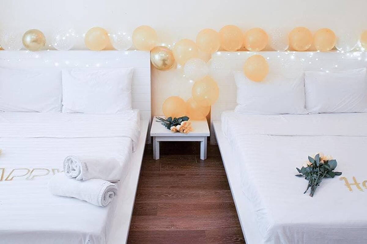 Habitación familiar | Wifi gratis y ropa de cama