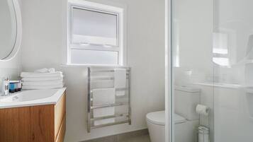 Free toiletries, hair dryer