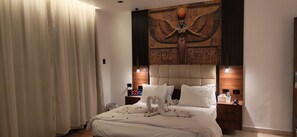 Luxury Room | Egyptian cotton sheets, premium bedding, pillowtop beds, minibar - ZEINA PYRAMIDS INN (Giza)