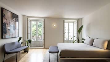 Studio | 1 bedroom, premium bedding, down duvets, individually decorated