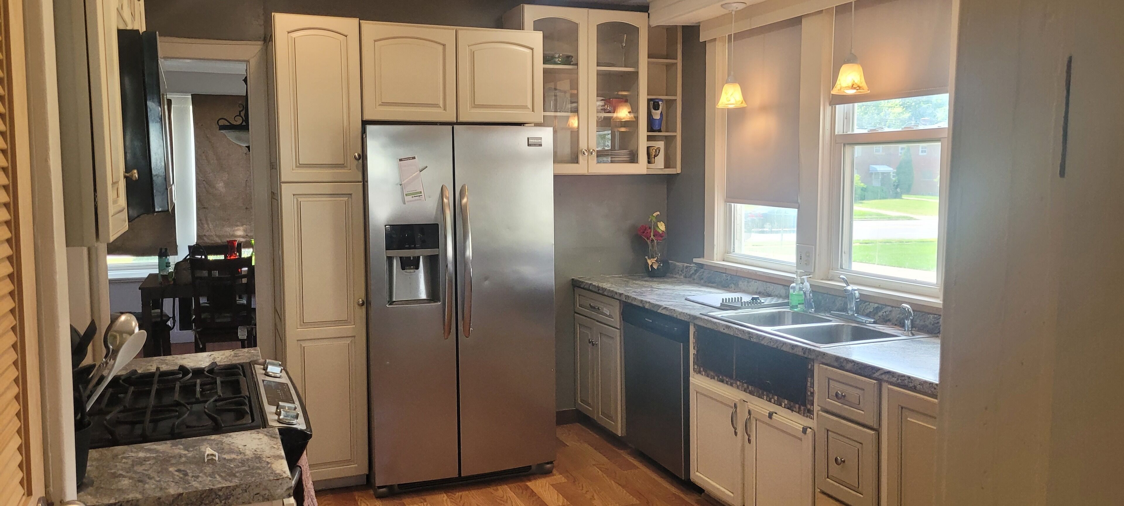 Family home spacious bedrooms and living room.   