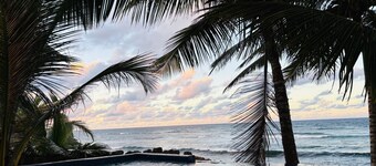 Luxury Oceanfront Villa Vega Baja: 2 Pools, Waterslide + Tennis/Pickleball court