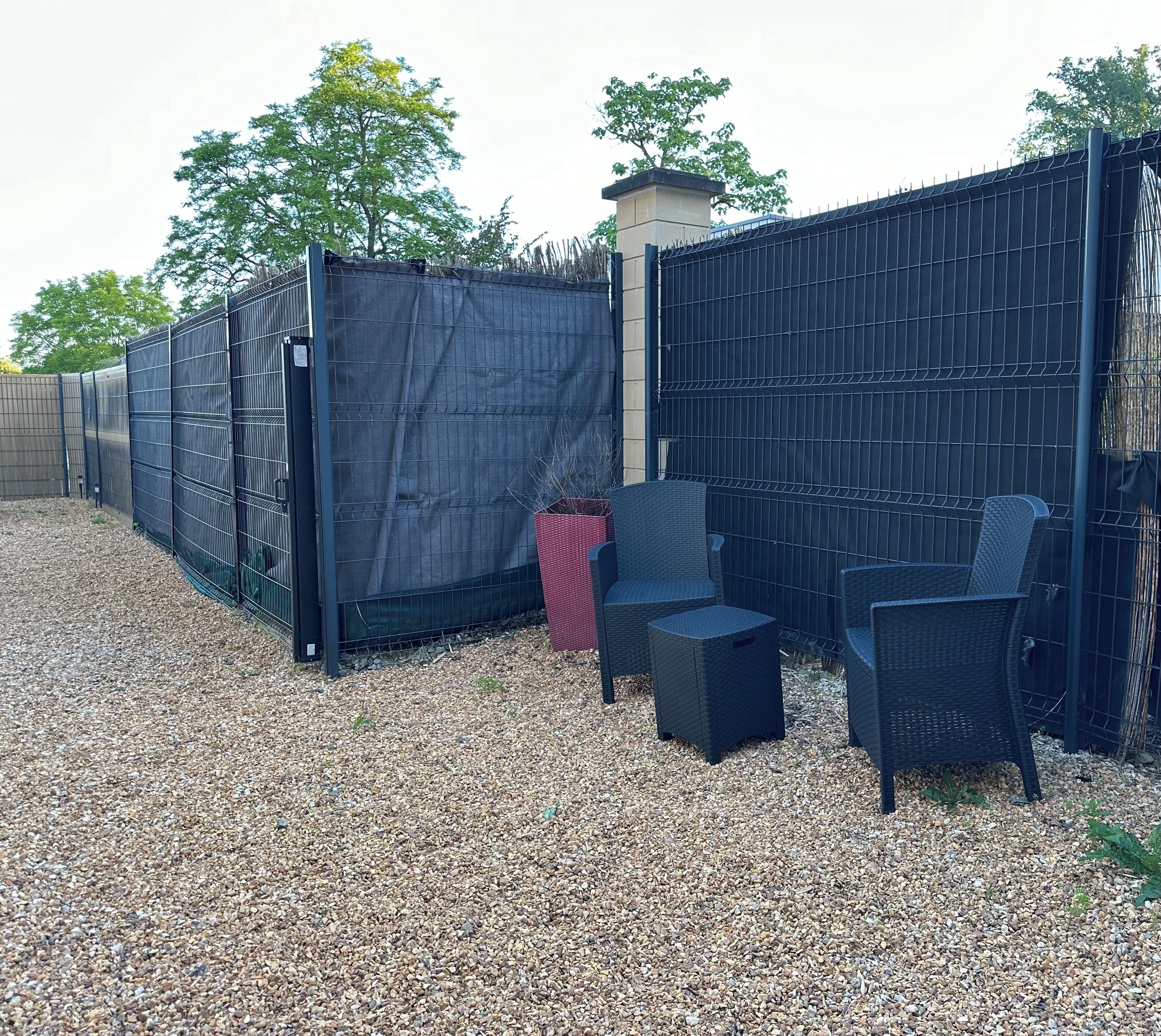 Enceinte de l’hébergement