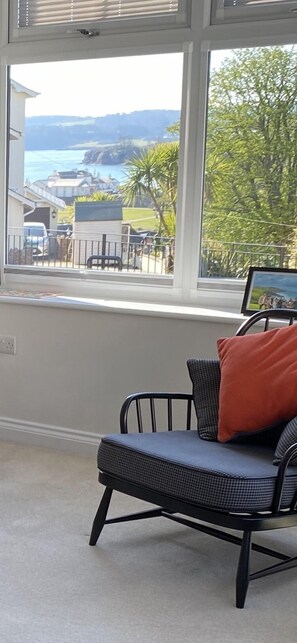 Vue depuis lâhĂ©bergement