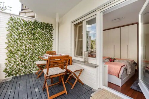 Luxe apt with parking & garden in wilrijk antwerp