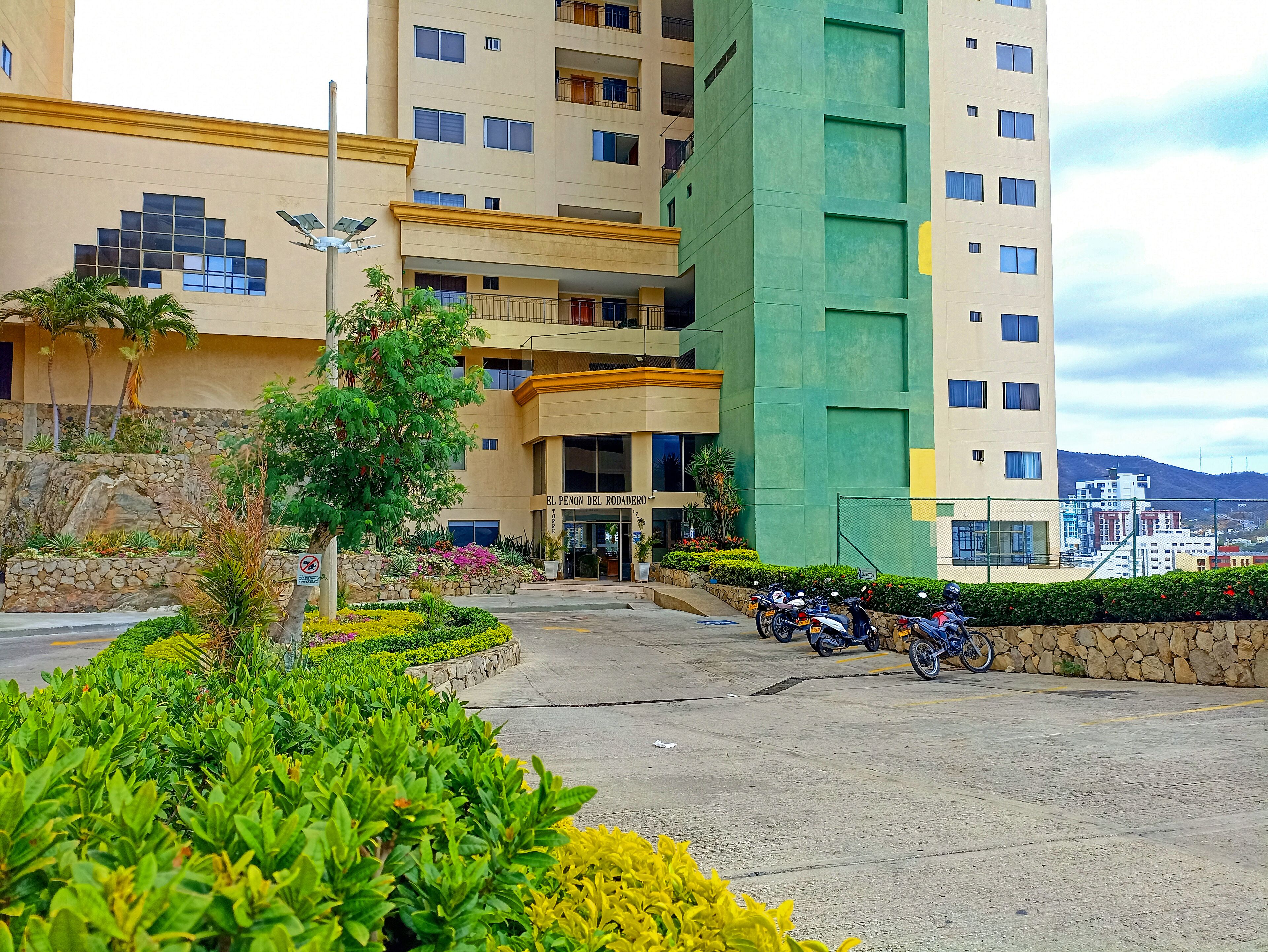 Façade de l’hébergement