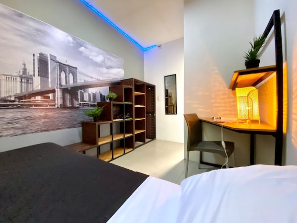 Kamar Single | Selimut bulu angsa, Wi-Fi gratis, dan seprai linen